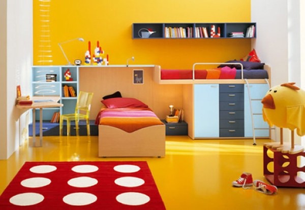 34個明艷黃色室內設計欣賞(1)