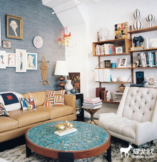 大愛色彩錯亂有致的幾何時尚家