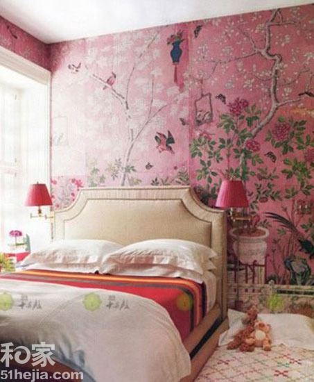 不愛素顏愛靚裝8款花式壁紙添色墻面