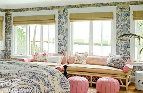 不愛素顏愛靚裝8款花式壁紙添色墻面