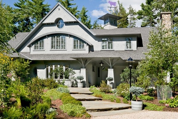 美國(guó)新罕布什爾州湖畔度假屋