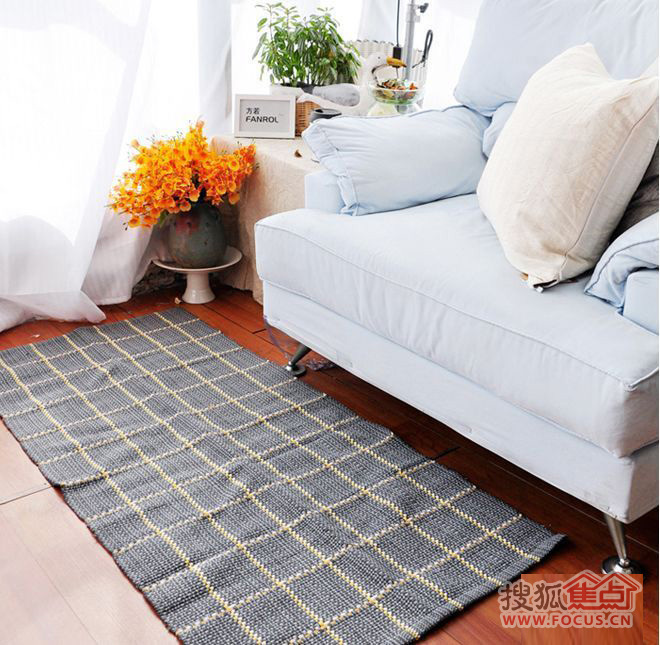 手工地毯玄關(guān)墊扮靚美窩(下)