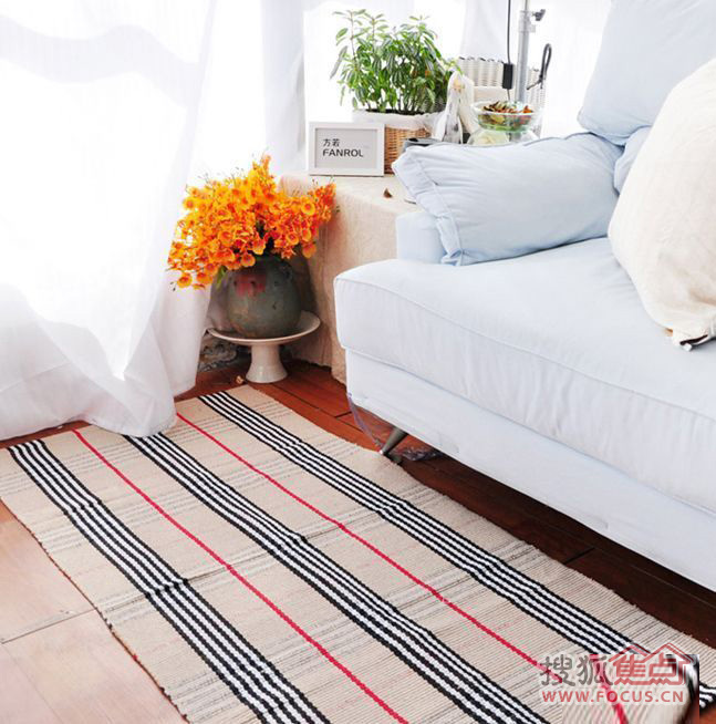 手工地毯玄關(guān)墊扮靚美窩(下)