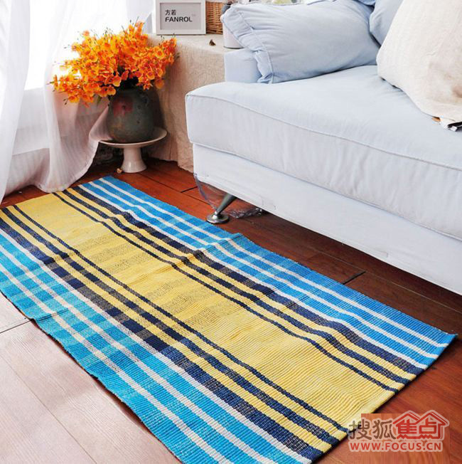 手工地毯玄關(guān)墊扮靚美窩(下)