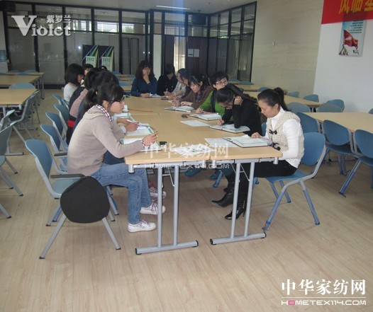 紫羅蘭開展生機家紡知識培訓會