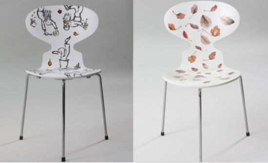 英國名廚攜時裝設計師打造愛心座椅