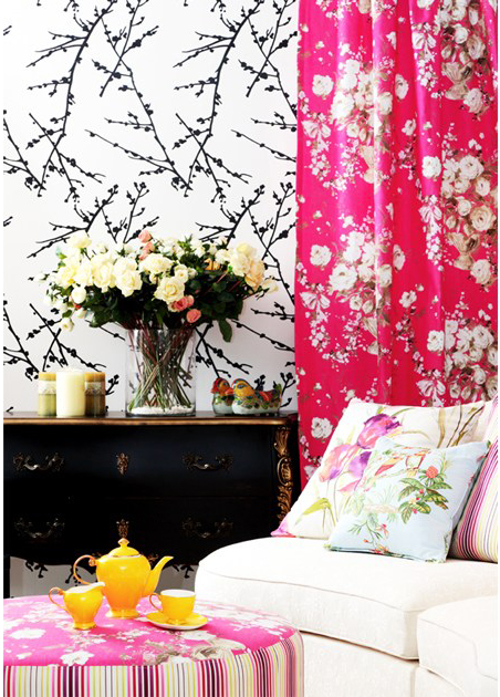 風(fēng)尚家飾張力花朵家飾大流行