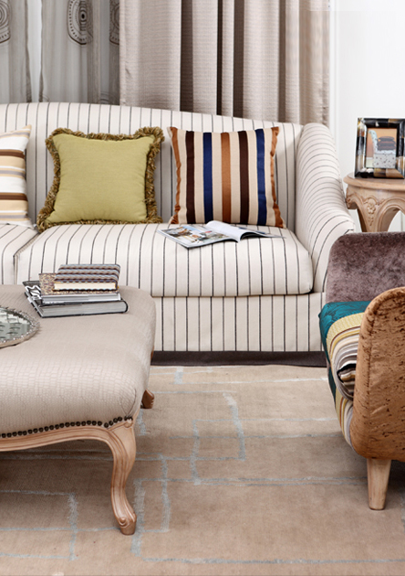 降溫誰怕誰12款地毯搭配“暖烘烘”