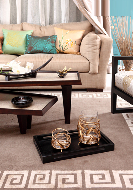 降溫誰怕誰12款地毯搭配“暖烘烘”