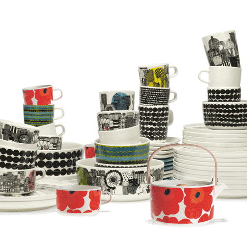 溫暖芬蘭Marimekko瓷器盛宴