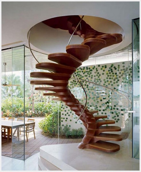 43款極具靈感的家居樓梯設計(5)