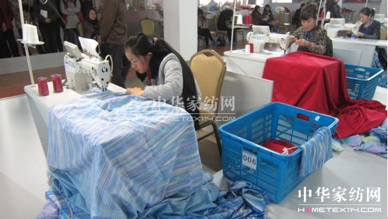 通州區“家紡杯”技能競賽在藍絲羽舉辦