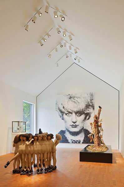 堪比美術館的創意概念住宅