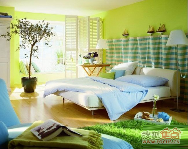 清新飾家以綠色為主題的家居