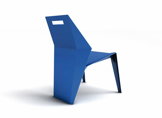 方便收納隱身尼龍座椅設計