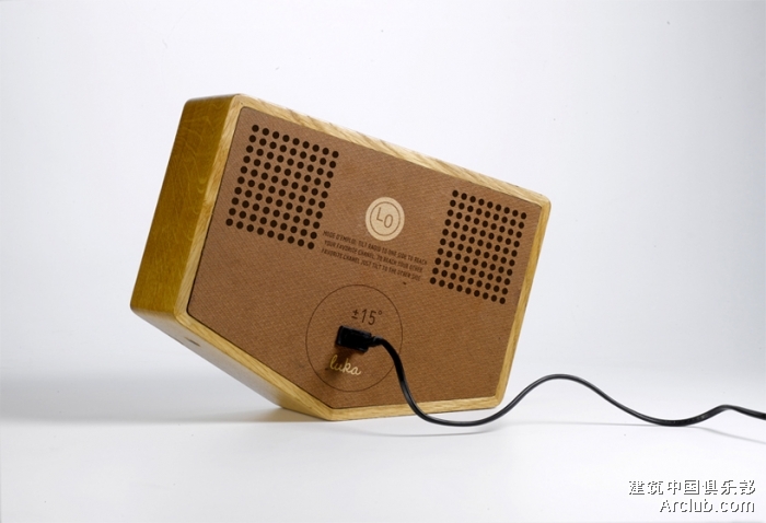 交互式傾斜收音機