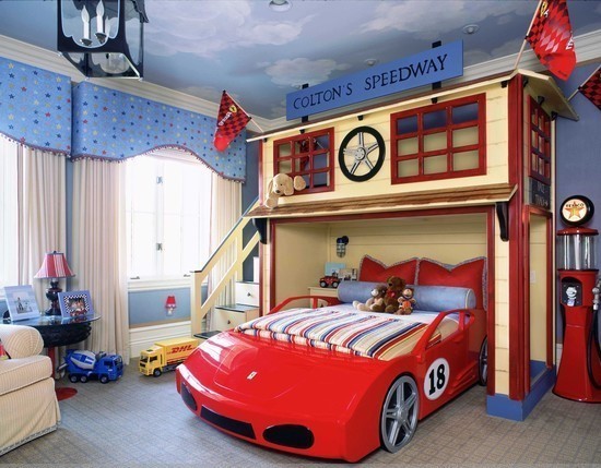 看得見成長的樓梯兒童房(1)