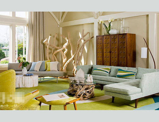 “好色之徒”們光艷照人的客廳