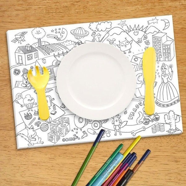 風格各異的創意餐桌布