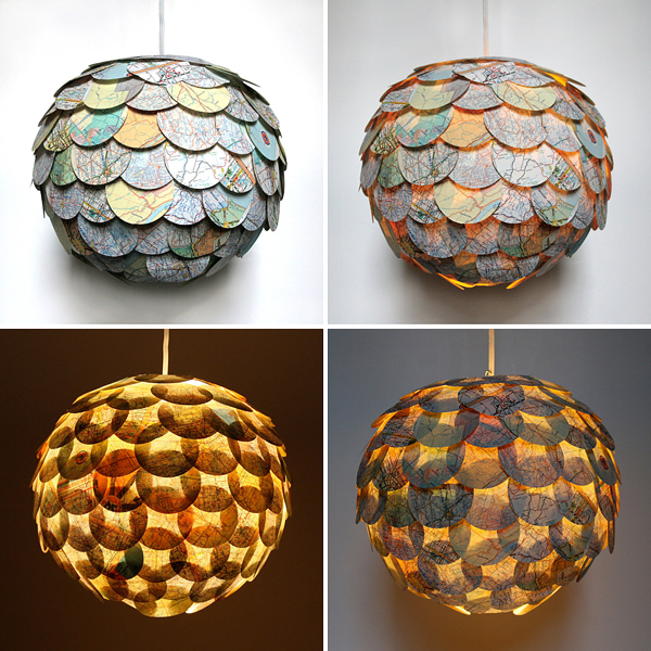 美麗的朝鮮薊吊燈