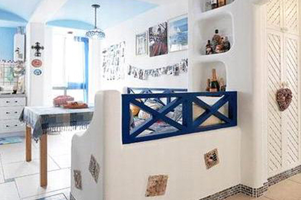 地中海風情客廳設計(1)