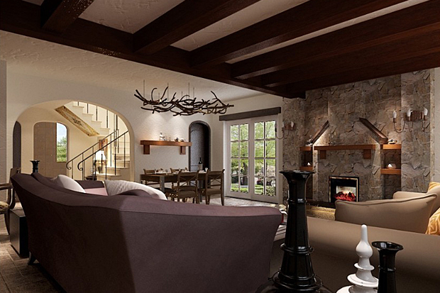 地中海風(fēng)情客廳設(shè)計(2)