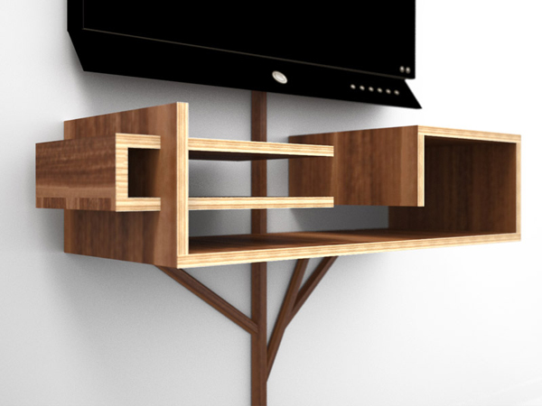 實用的電視架設計