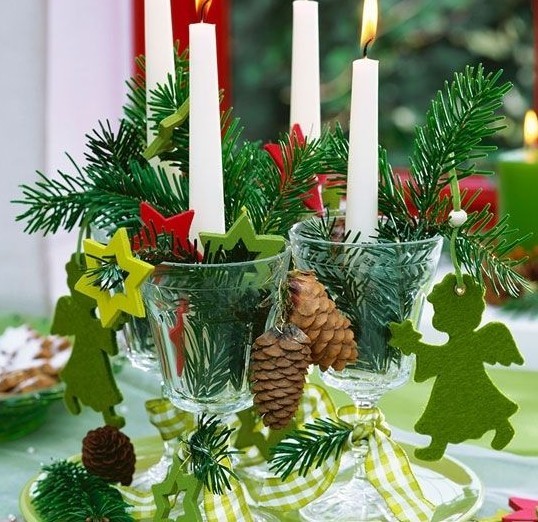 彩色主題圣誕裝飾更有趣