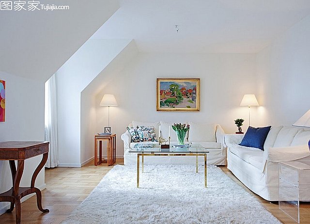 閣樓簡約公寓北歐風愜意陽臺