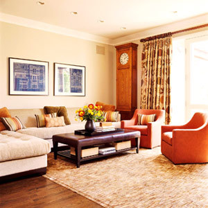 色彩鮮亮繽紛客廳設計風(1)