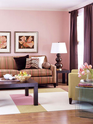 色彩鮮亮繽紛客廳設計風(1)