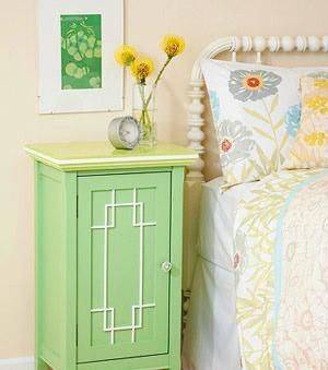 老式木床頭柜DIY改造方案