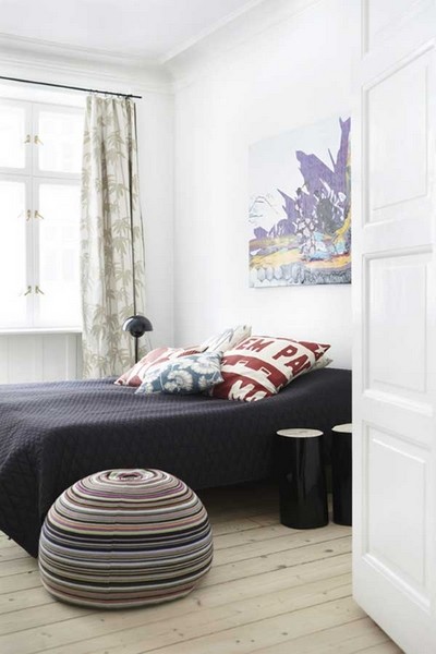 壁畫藝術(shù)室內(nèi)設(shè)計哥本哈根公寓