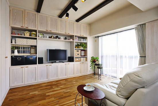 收納裝飾兩不誤67平日本小戶