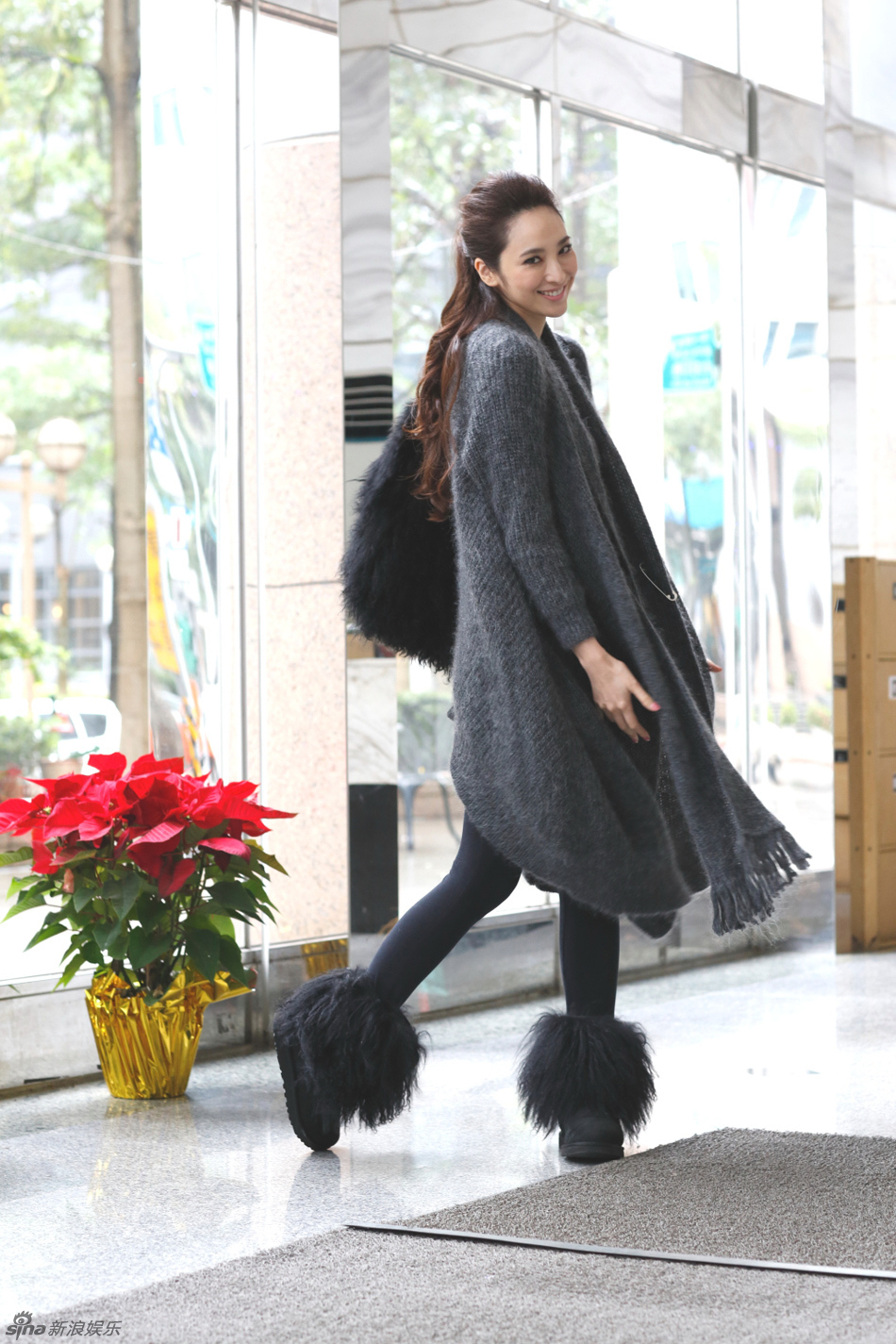 吳佩慈冬日私服照