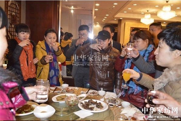 歐派家紡與加盟商宛如一家人