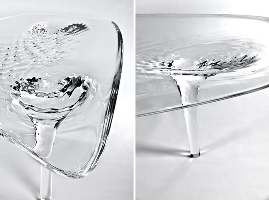 zahahadid:流體冰桌