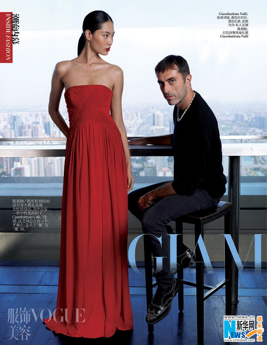 董潔攜手超模演繹設計師佳作