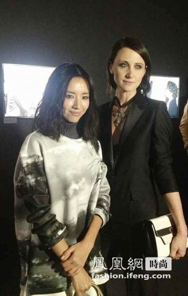 鳳凰時尚專訪董潔:我只想低調看秀