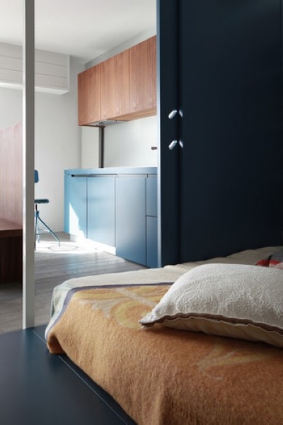 Funhouse法國(guó)小空間公寓設(shè)計(jì)