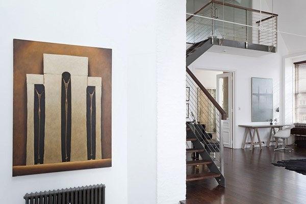 冷靜優(yōu)雅蝶舞空間倫敦白色住宅欣賞