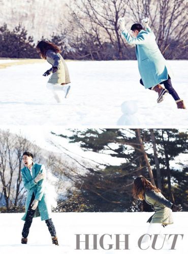 《那年冬天》趙仁成宋慧喬雪地照曝光