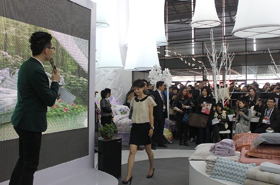 明星效應席卷家紡,展會再現高潮