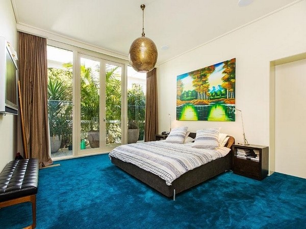 孔雀藍后現代奢華墨爾本夢想之家