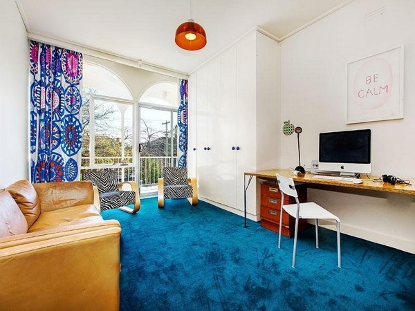 孔雀藍(lán)后現(xiàn)代奢華墨爾本夢(mèng)想之家