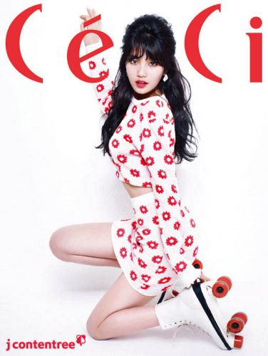 MissA秀智曝新寫真紅唇吸睛