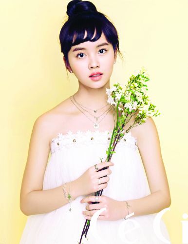 童星金素賢寫真清新魅力展淑女