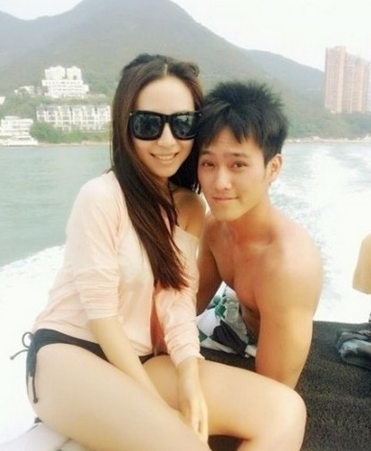 趙雅芝小兒子與女友親密照曝光