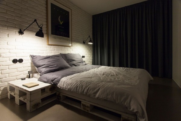 黑白簡潔捷克現代公寓