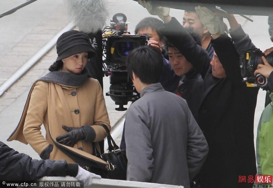 陶虹拍戲氣派片場獲專屬保姆車